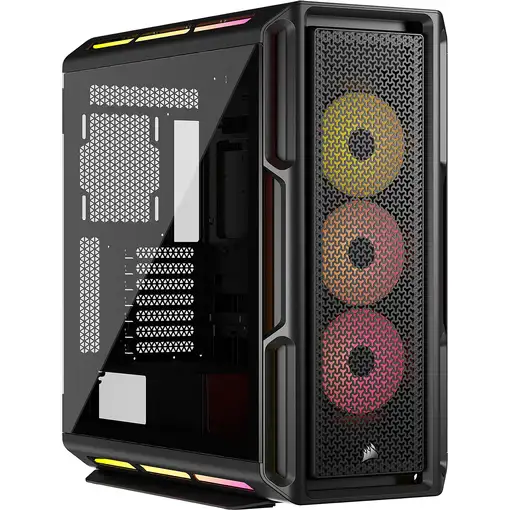 Corsair iCUE LINK 5000T LX RGB Midi Tower Negro Corsair iCUE LINK 5000T LX RGB Midi Tower Negro