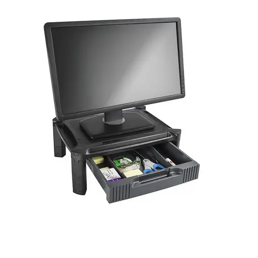 StarTech.com Base de Soporte para Monitor - con Cajón y Altura Ajustable