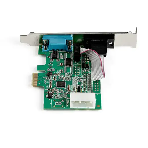 StarTech.com Tarjeta PCI Express Adaptadora de 2 Puertos Serie RS232