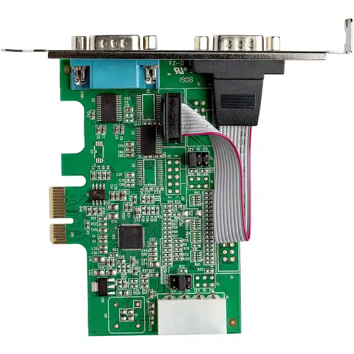 StarTech.com Tarjeta PCI Express Adaptadora de 2 Puertos Serie RS232