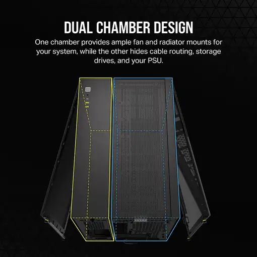 Corsair 2500X Midi Tower Negro