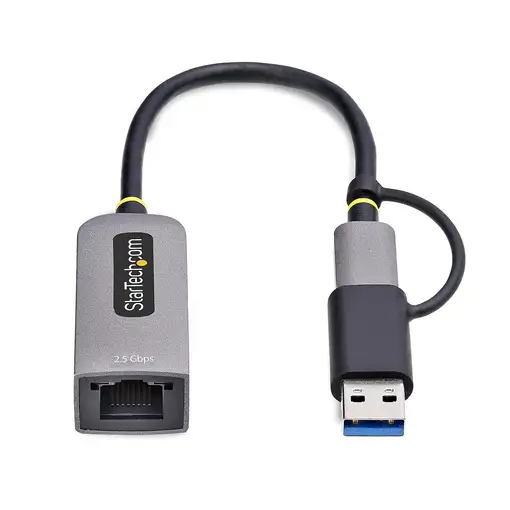 StarTech.com Adaptador de Red Ethernet USB Tipo C a RJ45 - Adaptador de Red USB-C