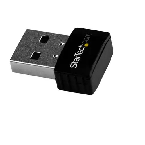 StarTech.com Micro Adaptador de Red Inalámbrica Wifi USB AC600 Externo - Wireless