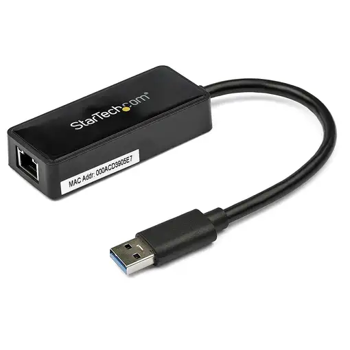 StarTech.com Adaptador Tarjeta de Red NIC Externa USB 3.0 de 1 Puerto Gigabit