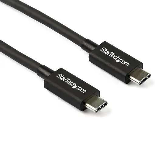 StarTech.com Cable Thunderbolt 3 Pasivo de 80cm - 40Gbps - PD 100W - Vídeo 4K/5K -