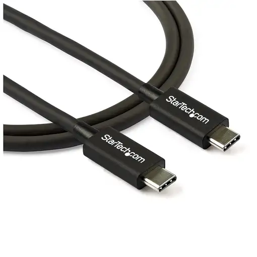 StarTech.com Cable Thunderbolt 3 Pasivo de 80cm - 40Gbps - PD 100W - Vídeo 4K/5K -