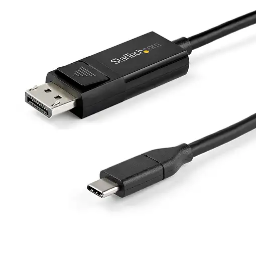 StarTech.com 2m - Cable USB-C a DisplayPort 1.4 - Bidireccional