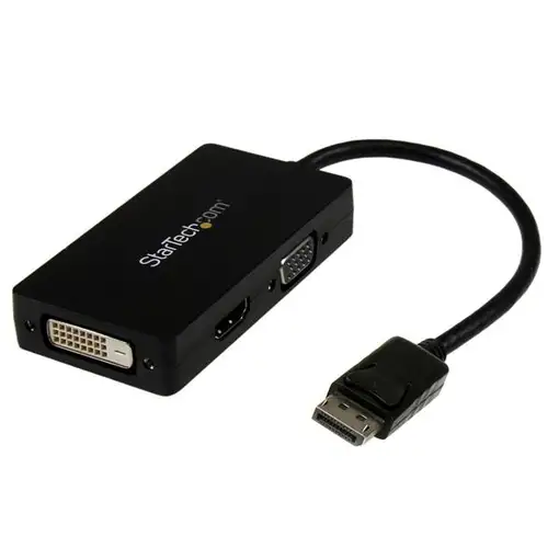 StarTech.com Adaptador Conversor DisplayPort a VGA DVI o HDMI - Convertidor A/V 3