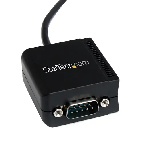 StarTech.com Cable Adaptador 2,5m USB a 1 Puerto Serie Serial RS232 DB9 FTDI Aisla