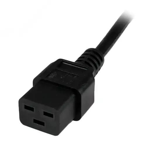 StarTech.com Cable de 2m de Alimentación de Ordenador, 16AWG, EU Schuko a C19, 16A