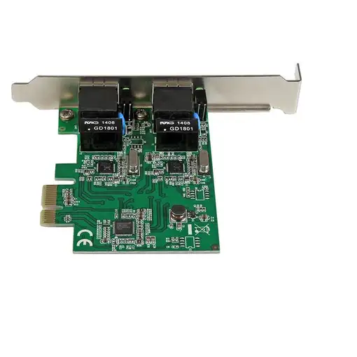 StarTech.com Adaptador Tarjeta de Red NIC PCI Express PCI-E de 2 Puertos Ethernet