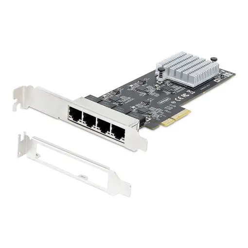 StarTech.com Tarjeta PCI Express de Red Ethernet 4 Puertos NBASE-T 2,5G - NIC I225