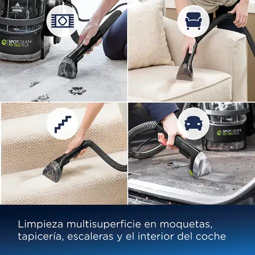 Bissell Aspiradora SPOTCLEAN PET PRO PLUS 37252