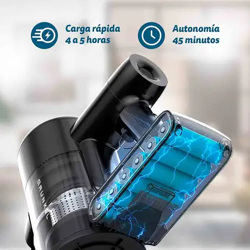 Aspirador escoba 350W, succión 28 KPa, ASP-27KPA GRUNKEL