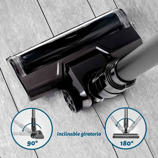 Aspirador escoba 350W, succión 28 KPa, ASP-27KPA GRUNKEL