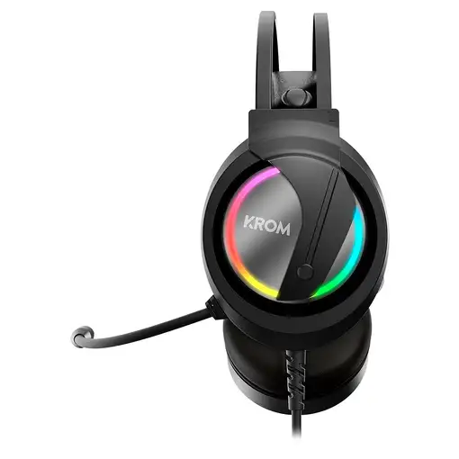 Krom Kappa Auriculares Alámbrico Diadema Juego Negro