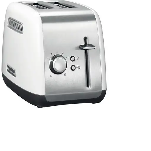 KitchenAid 5KMT2115EWH 5 2 rebanada(s) 1100 W Acero inoxidable, Blanco