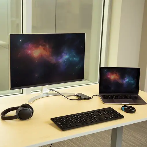 StarTech.com Docking Station para Ordenadores Portátiles USB-C - Replicador de Pue