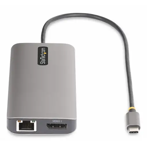 StarTech.com Adaptador Multipuerto USB-C de 3 Monitores HDMI/DP - 4K 60Hz Doble +