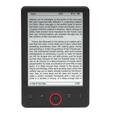 Denver EBO-635L lectore de e-book 4 GB Negro