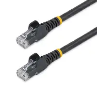 StarTech.com Cable de Red de 10m Negro Cat5e Ethernet RJ45 sin Enganches