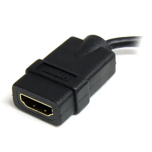 StarTech.com Adaptador Micro HDMI a HDMI - Vídeo 4K 30Hz -Cable Adaptador Dongle M