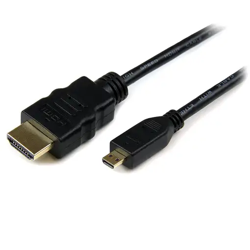 StarTech.com Cable de 1m Micro HDMI a HDMI con Ethernet - Vídeo de 4K a 30Hz