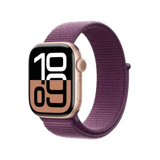 Apple Watch Series 10 OLED 42 mm Digital 374 x 446 Pixeles Pantalla táctil 4G Oro