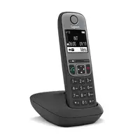Gigaset AS690 Teléfono DECT/analógico Identificador de llamadas Negro, Gris