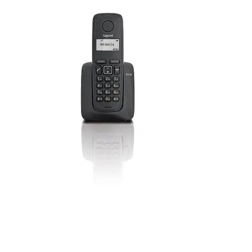 Gigaset A116 Teléfono DECT Identificador de llamadas Negro Gigaset A116 Teléfono DECT Identificador de llamadas Negro
