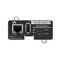 HPE Single Phase 1Gb UPS Network Management Module