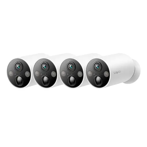 TP-Link Tapo C425 4-Pack Bala (forma) Cámara de seguridad IP Exterior 2560 x 1440 TP-Link Tapo C425 4-Pack Bala (forma) Cámara de seguridad IP Exterior 2560 x 1440
