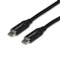 StarTech.com Cable de 2m USB-C a USB-C con capacidad para Entrega de Alimentación