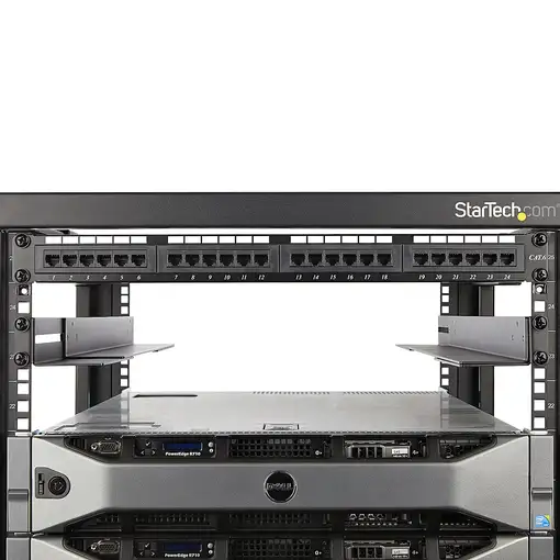 StarTech.com Carriles 1U de 19 pulgadas para Rack para Servidores con 4 Columnas -