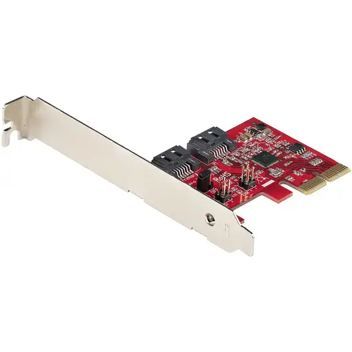 StarTech.com Tarjeta PCIe SATA - Tarjeta PCI Express Controladora de 2 Puertos SAT