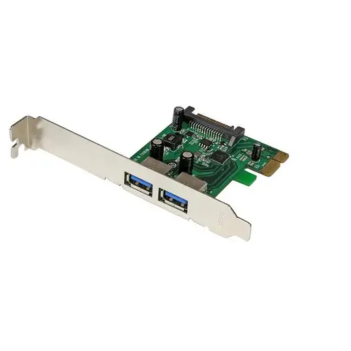 StarTech.com Tarjeta PCI Express de 2 Puertos USB 3.0 SuperSpeed con UASP
