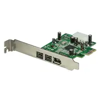 StarTech.com Adaptador Tarjeta FireWire PCI-Express PCI-e de 2 Puertos F/W 800