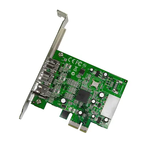 StarTech.com Adaptador Tarjeta FireWire PCI-Express PCI-e de 2 Puertos F/W 800