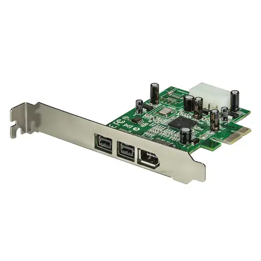StarTech.com Adaptador Tarjeta FireWire PCI-Express PCI-e de 2 Puertos F/W 800