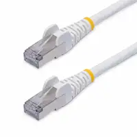 StarTech.com Cable de Red Ethernet CAT8 Blanco de 12m - Snagless - sin Pestillo -