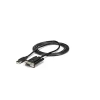 StarTech.com Cable Adaptador de 1 Puerto USB a Módem Nulo Null DB9 RS232 Serie DCE
