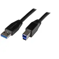 StarTech.com Cable Activo USB 3.0 SuperSpeed de 5 metros - A Macho a B Macho