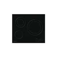 Indesit RI 360 C (ES) hobs Negro Integrado Cerámico 3 zona(s)