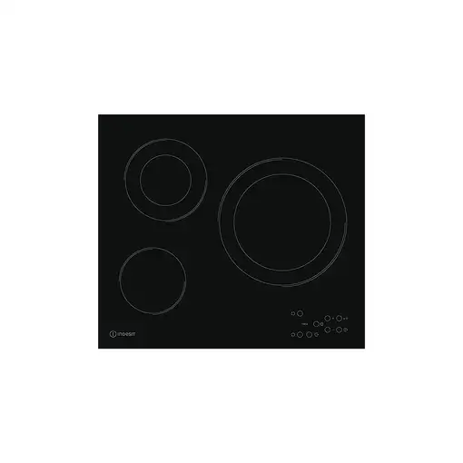 Indesit RI 360 C (ES) hobs Negro Integrado Cerámico 3 zona(s)