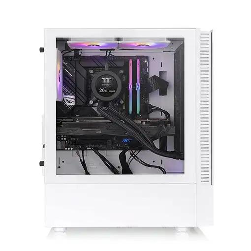 Thermaltake View 200 TG Snow ARGB Midi Tower Blanco