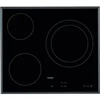 AEG HK623021FB hobs Negro Integrado Cerámico 3 zona(s)