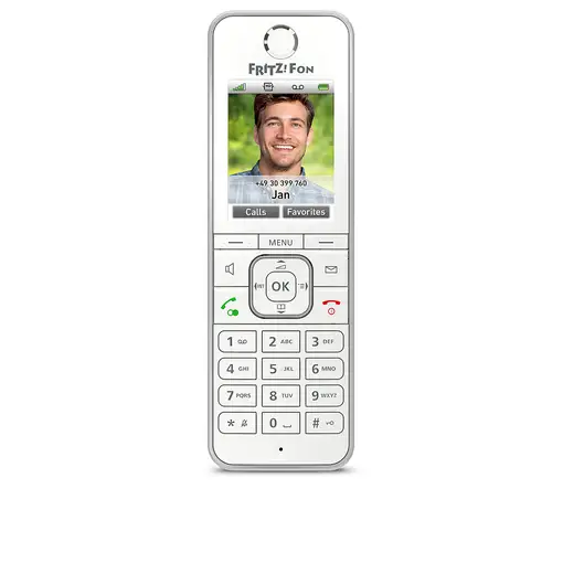 Fon FRITZ! C6 International Teléfono DECT Identificador de llamadas Blanco