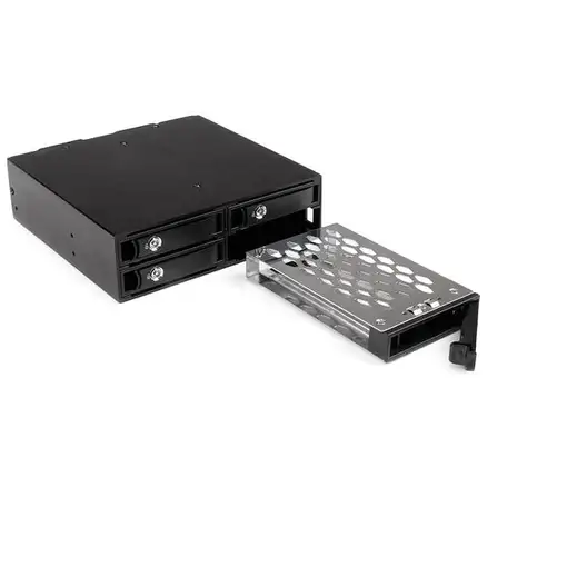 StarTech.com Backplane Rack Móvil 5,25 Pulgadas a 4 Unidades 2,5 SATA/SAS