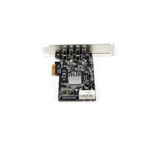 StarTech.com Adaptador Tarjeta PCI Express PCI-E 4 Puertos USB 3.0 UASP 2 Canales