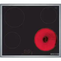 Bosch Serie 4 PKE645BB2E hobs Negro Integrado 60 cm Cerámico 4 zona(s)